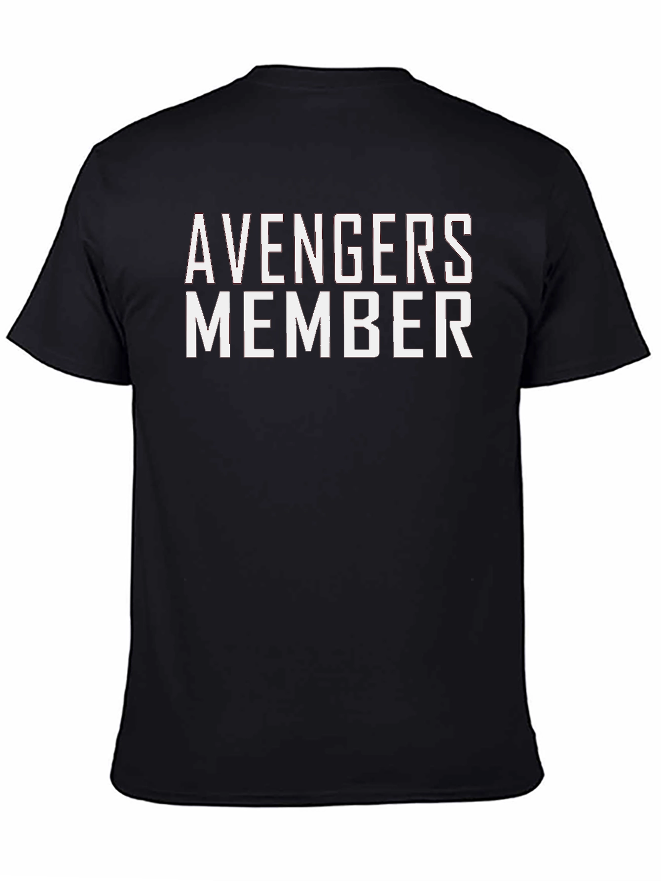 Avengers Member T-Shirt - Black Classic Fit