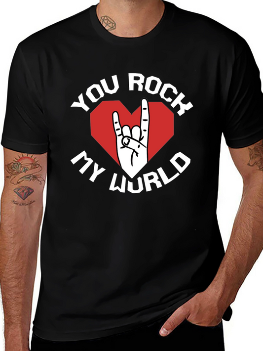 You Rock My World Graphic Tee