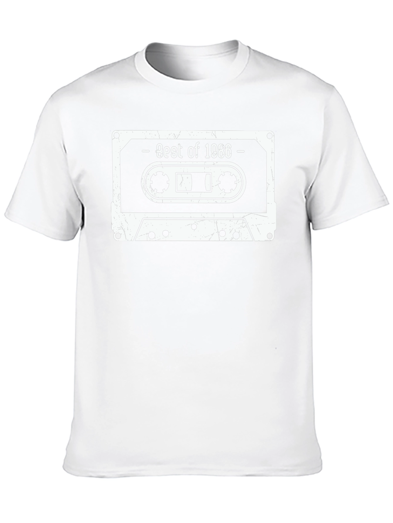 Retro Best of 1986 Cassette Tape Graphic T-Shirt