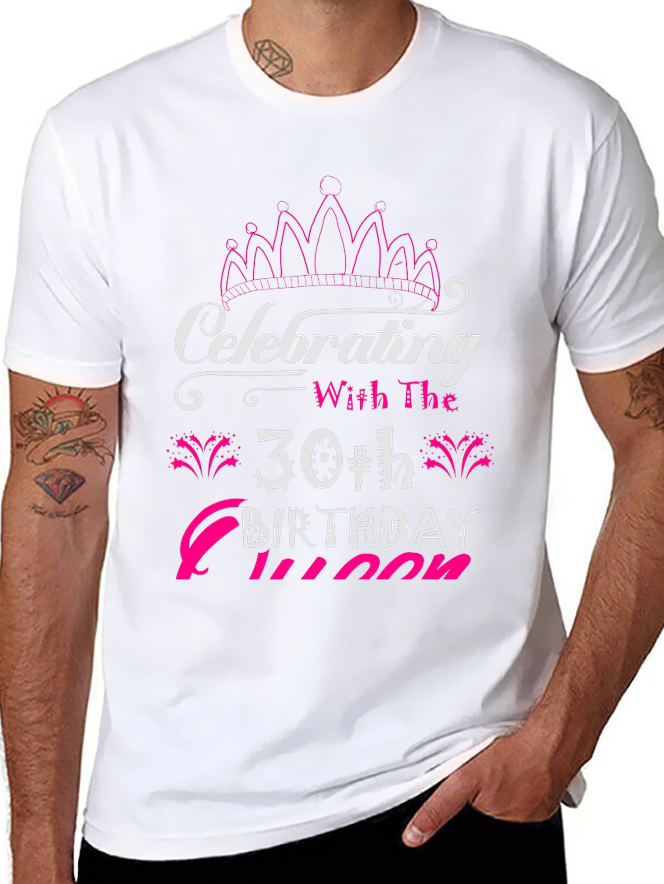 30th Birthday Queen T-Shirt - Celebrating Style