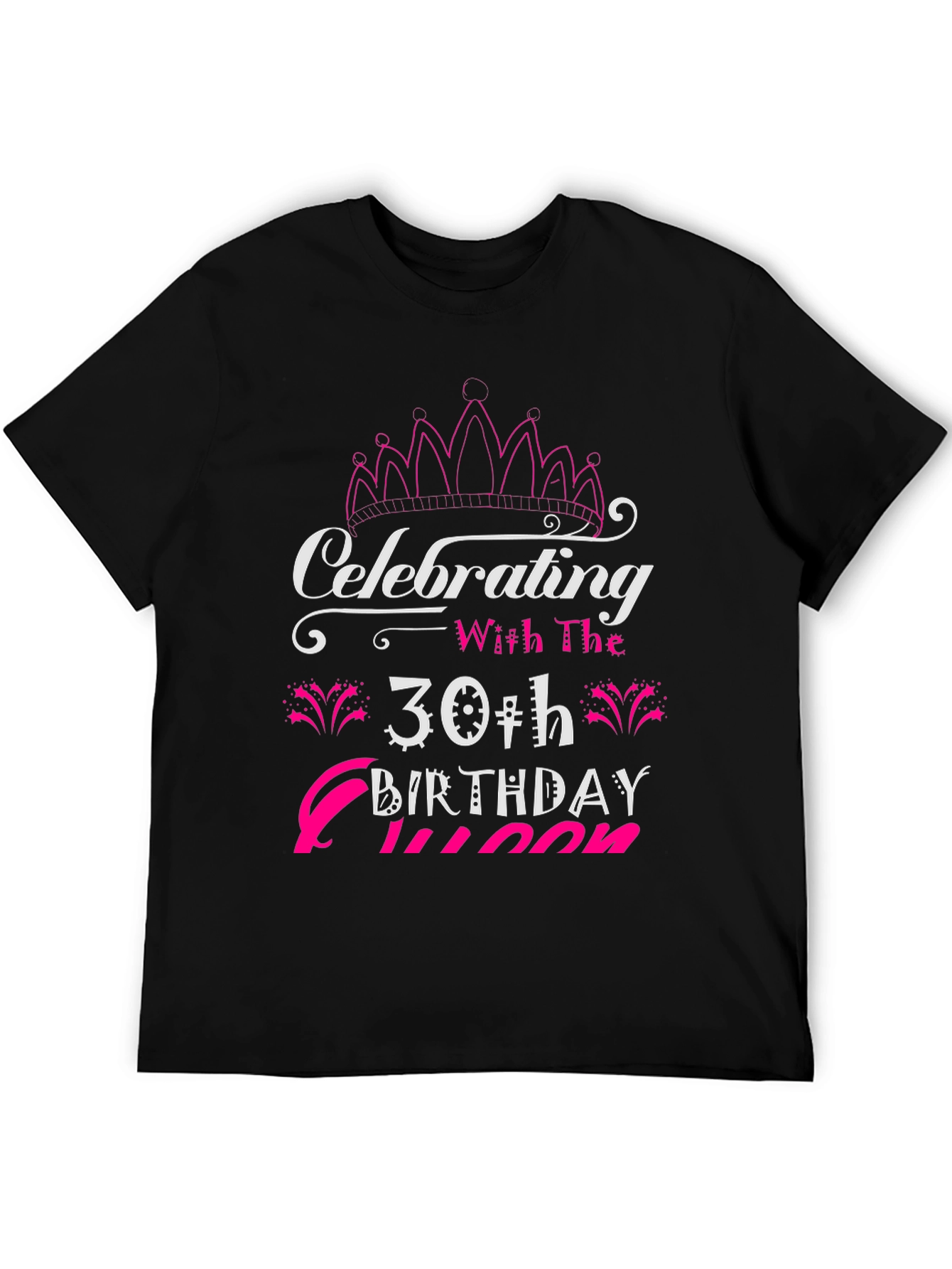 30th Birthday Queen T-Shirt - Celebrating Style