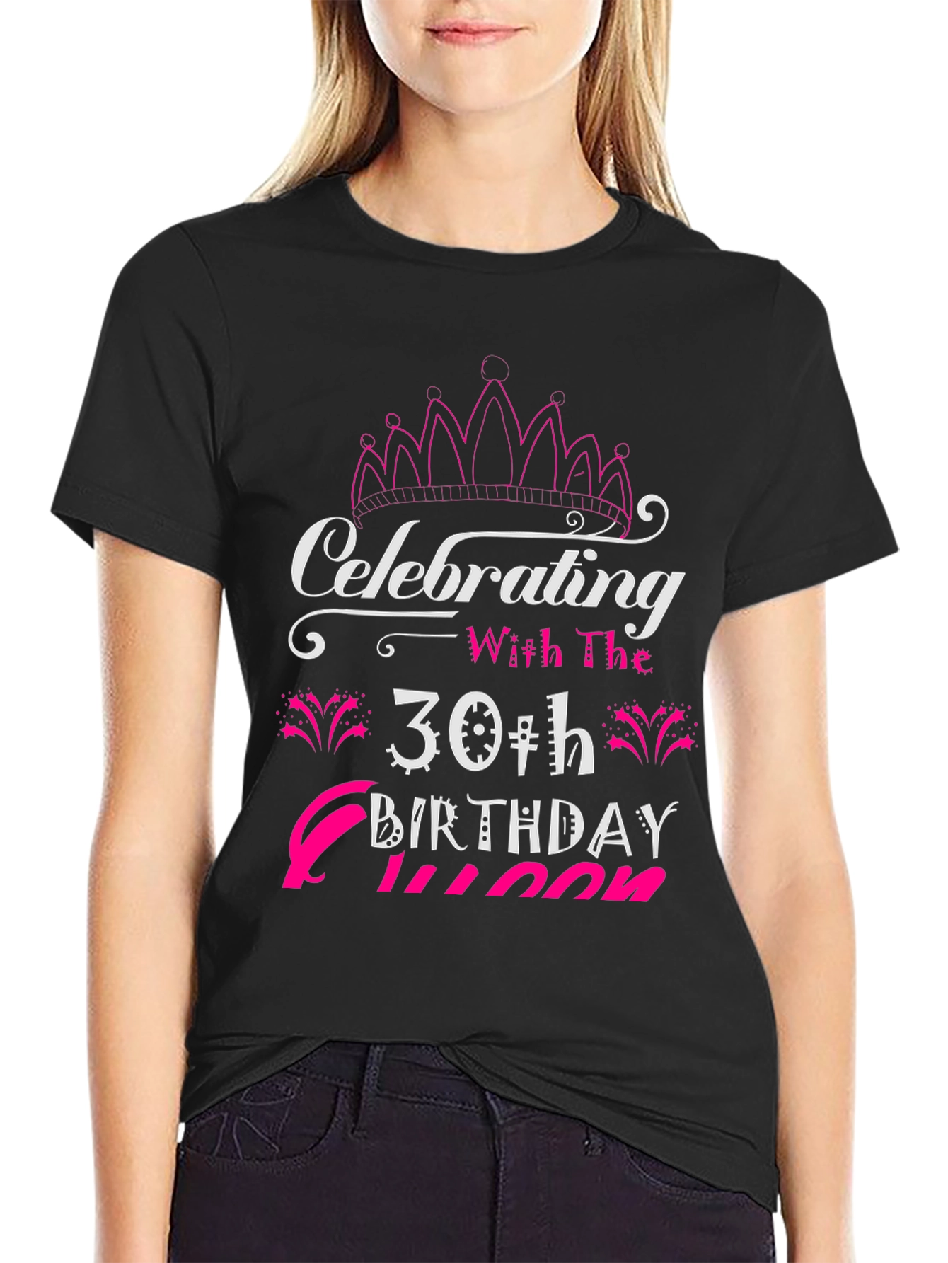 30th Birthday Queen T-Shirt - Celebrating Style