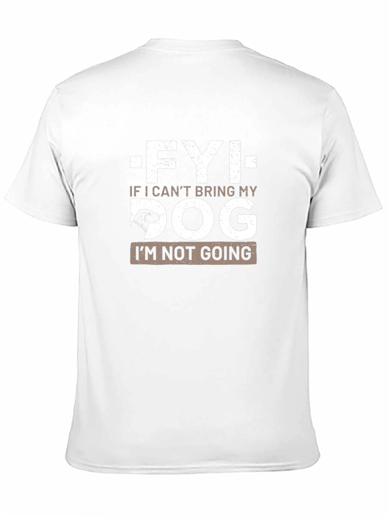 FYI Dog Lover T-Shirt - Funny Pet Owner Tee