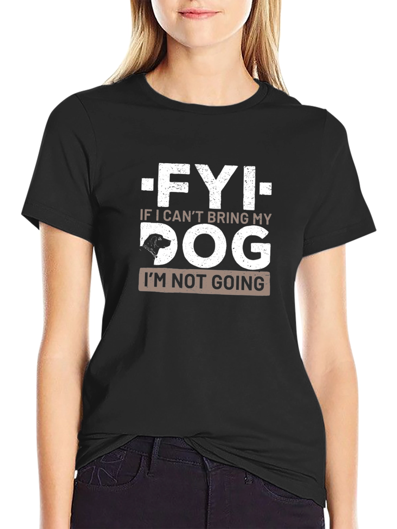 FYI Dog Lover T-Shirt - Funny Pet Owner Tee