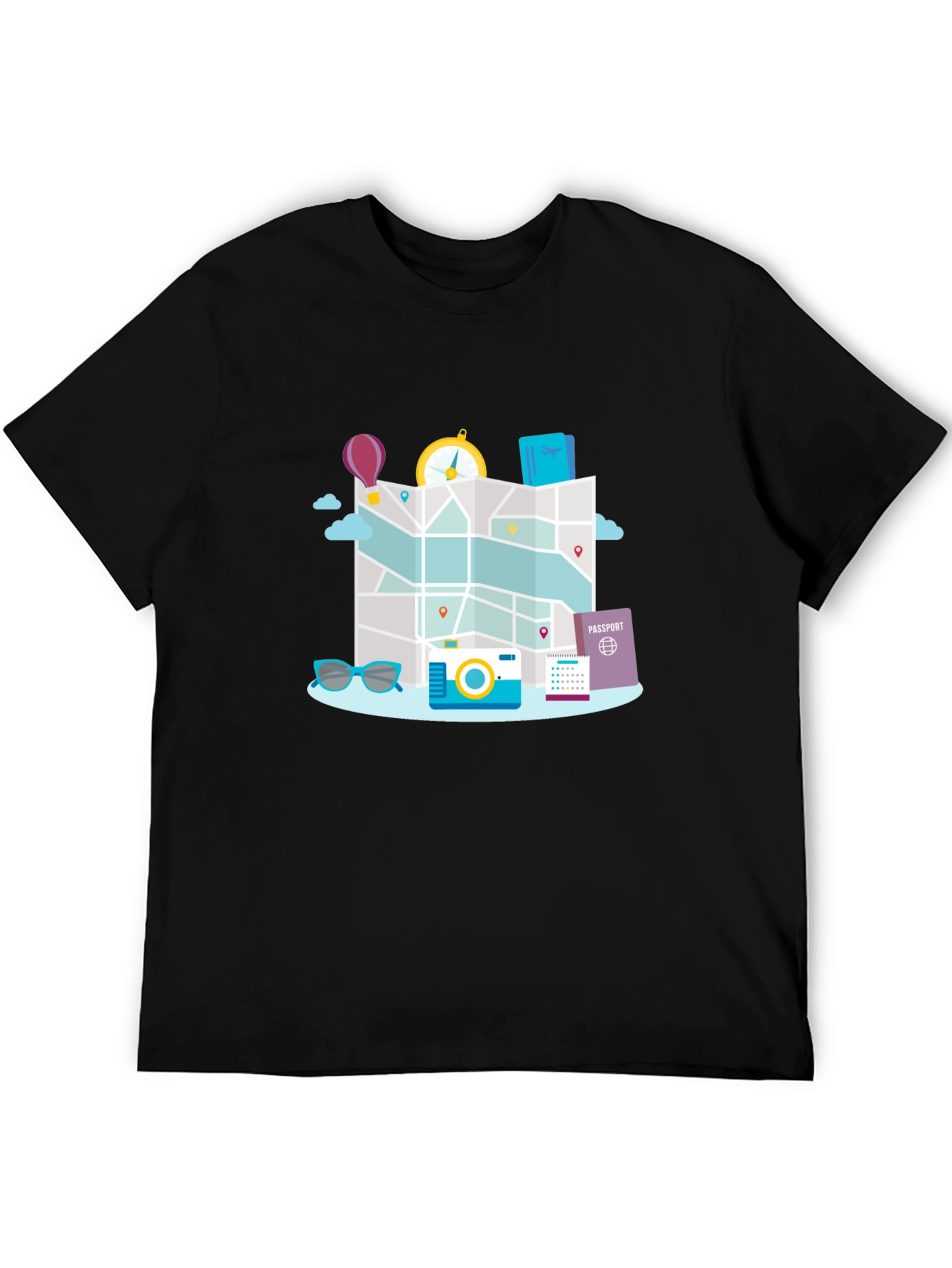 Travel Adventure Graphic T-Shirt