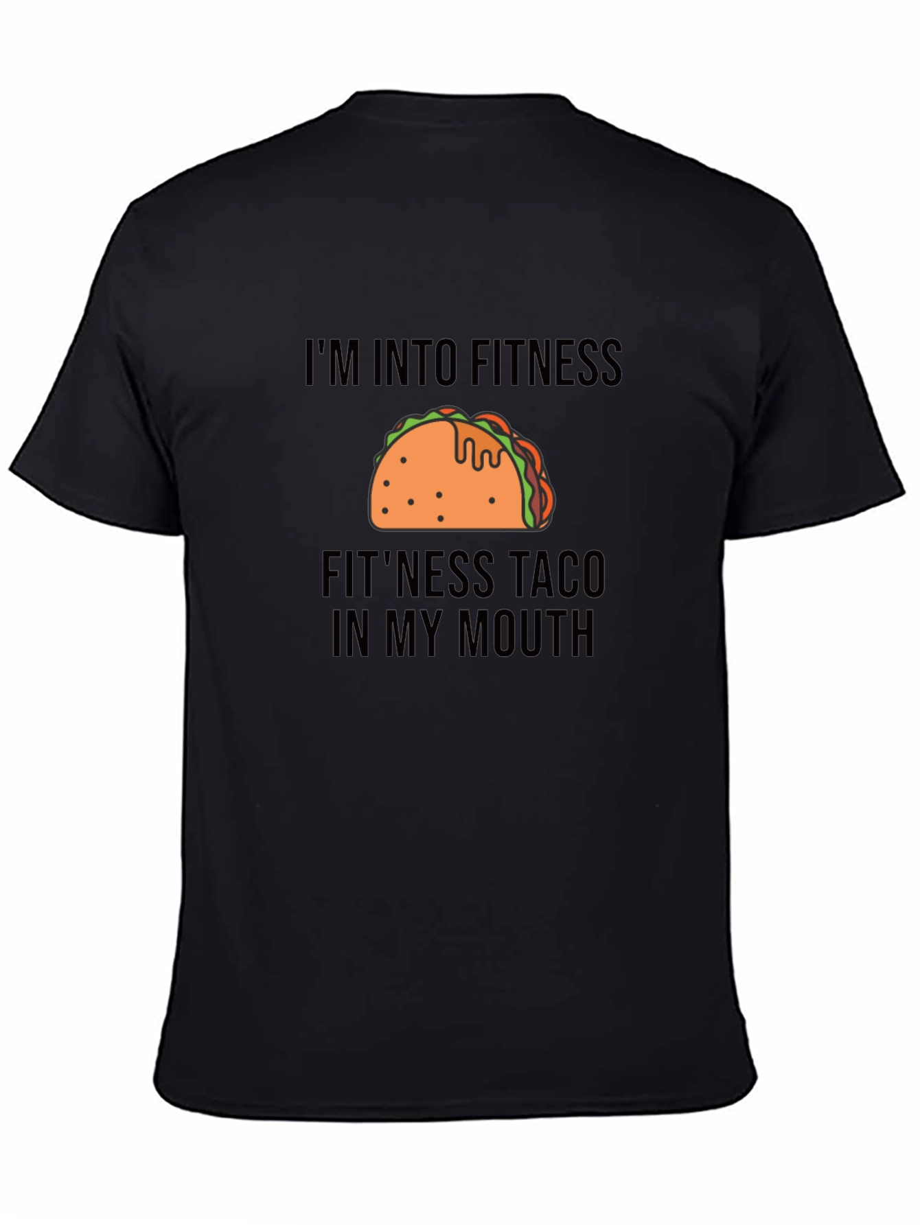Fitness Taco Graphic Tee - Funny Workout Shirt