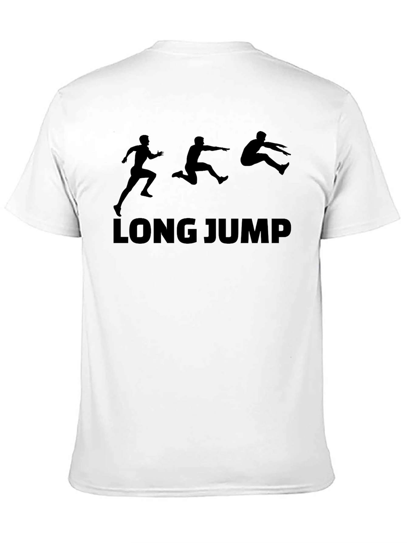 Long Jump Graphic T-Shirt - Athletic Sports Tee