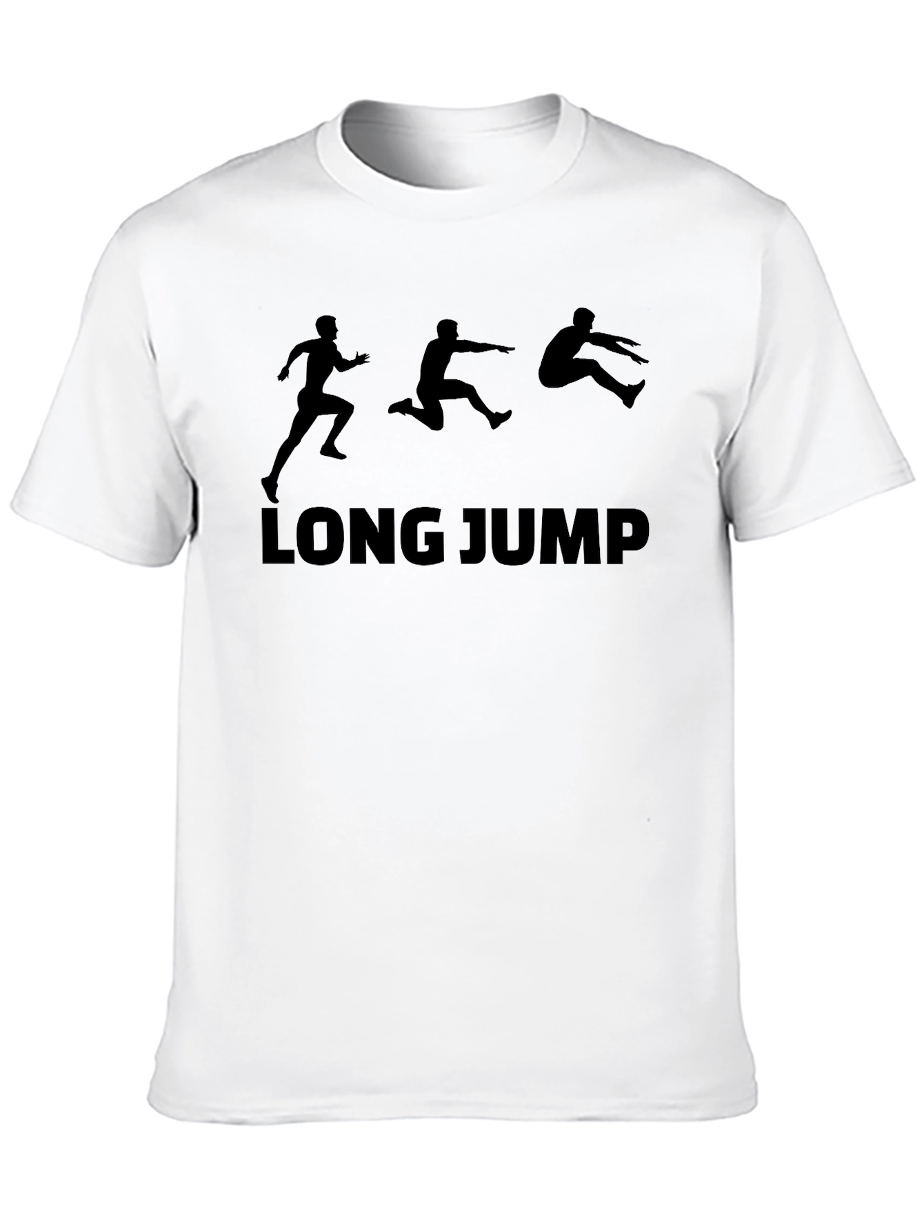 Long Jump Graphic T-Shirt - Athletic Sports Tee