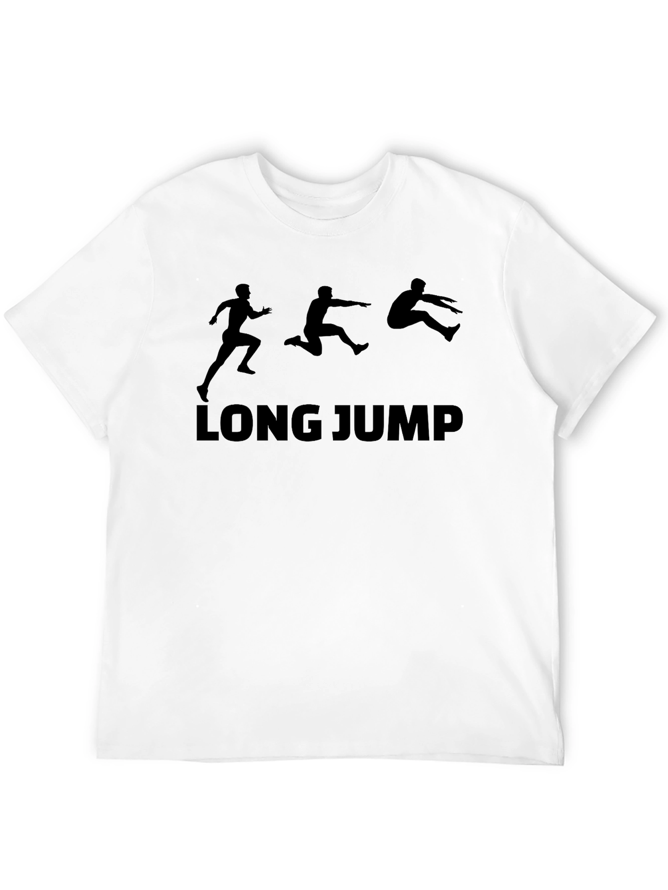 Long Jump Graphic T-Shirt - Athletic Sports Tee