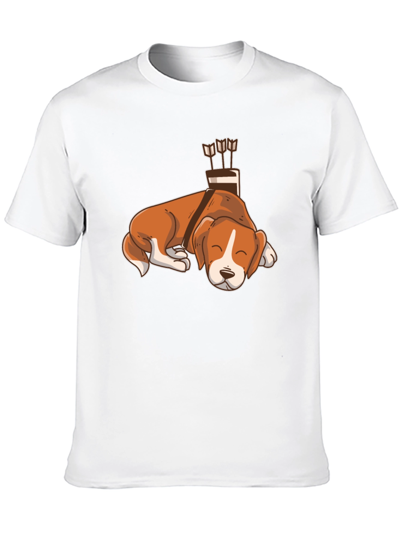 Dog Archer Graphic T-Shirt - Comfy Cotton Tee