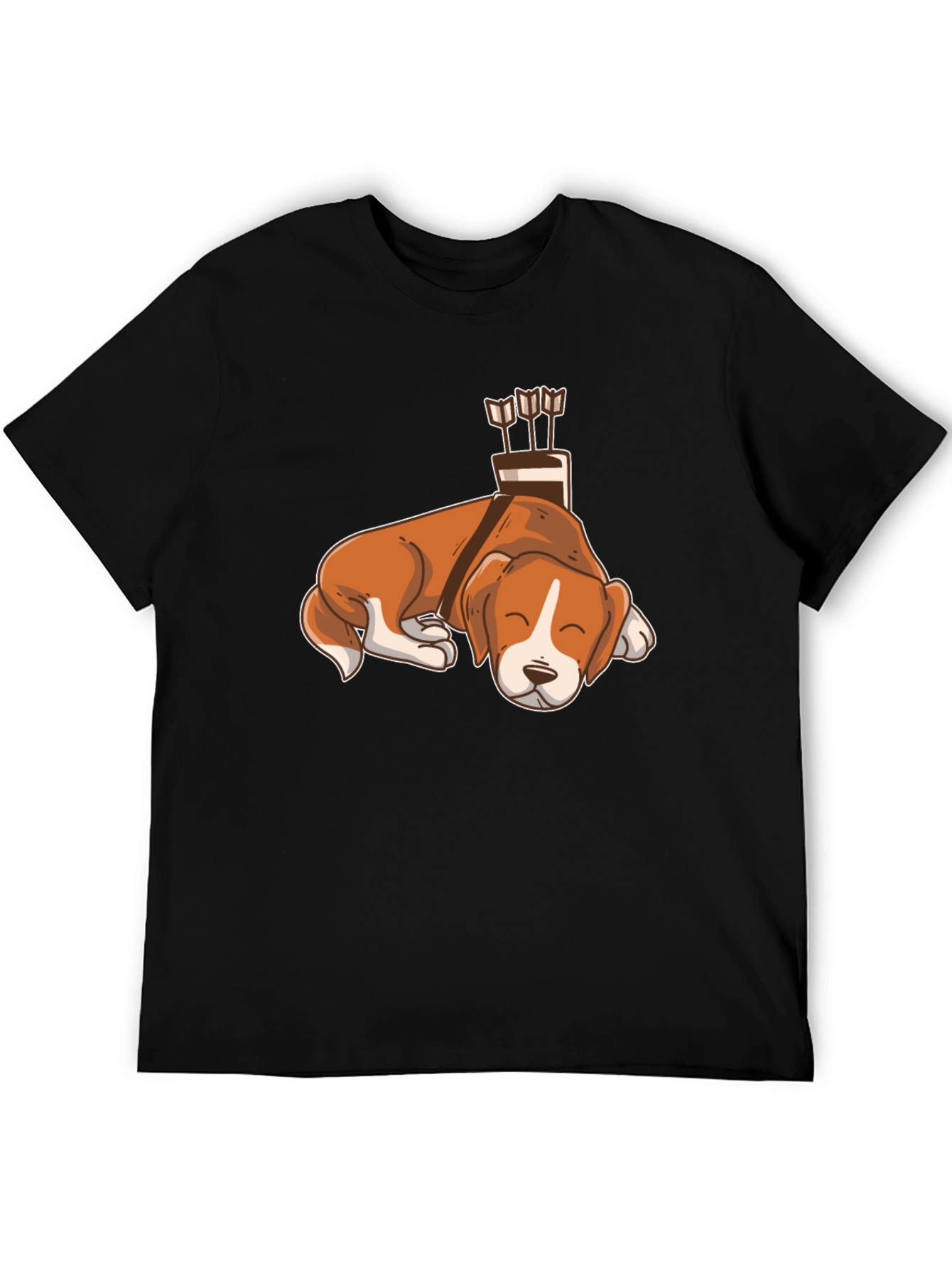 Dog Archer Graphic T-Shirt - Comfy Cotton Tee