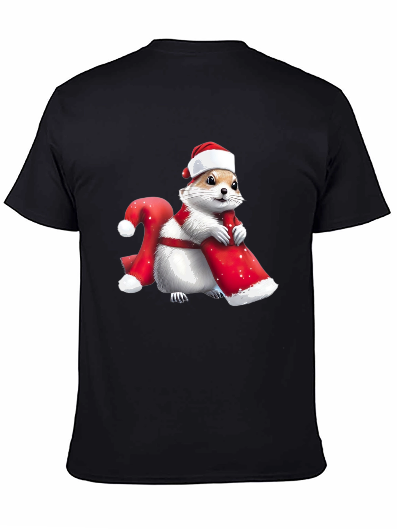 Festive Squirrel Graphic Tee