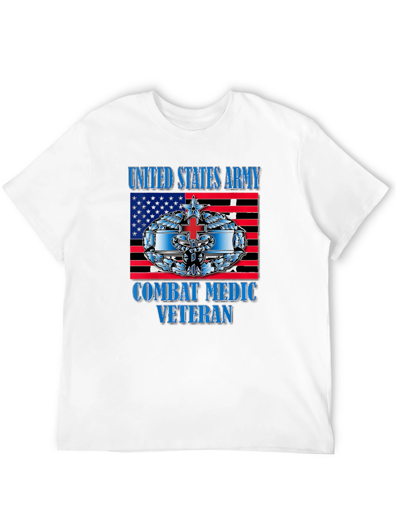 Combat Medic Veteran T-Shirt - Army Pride