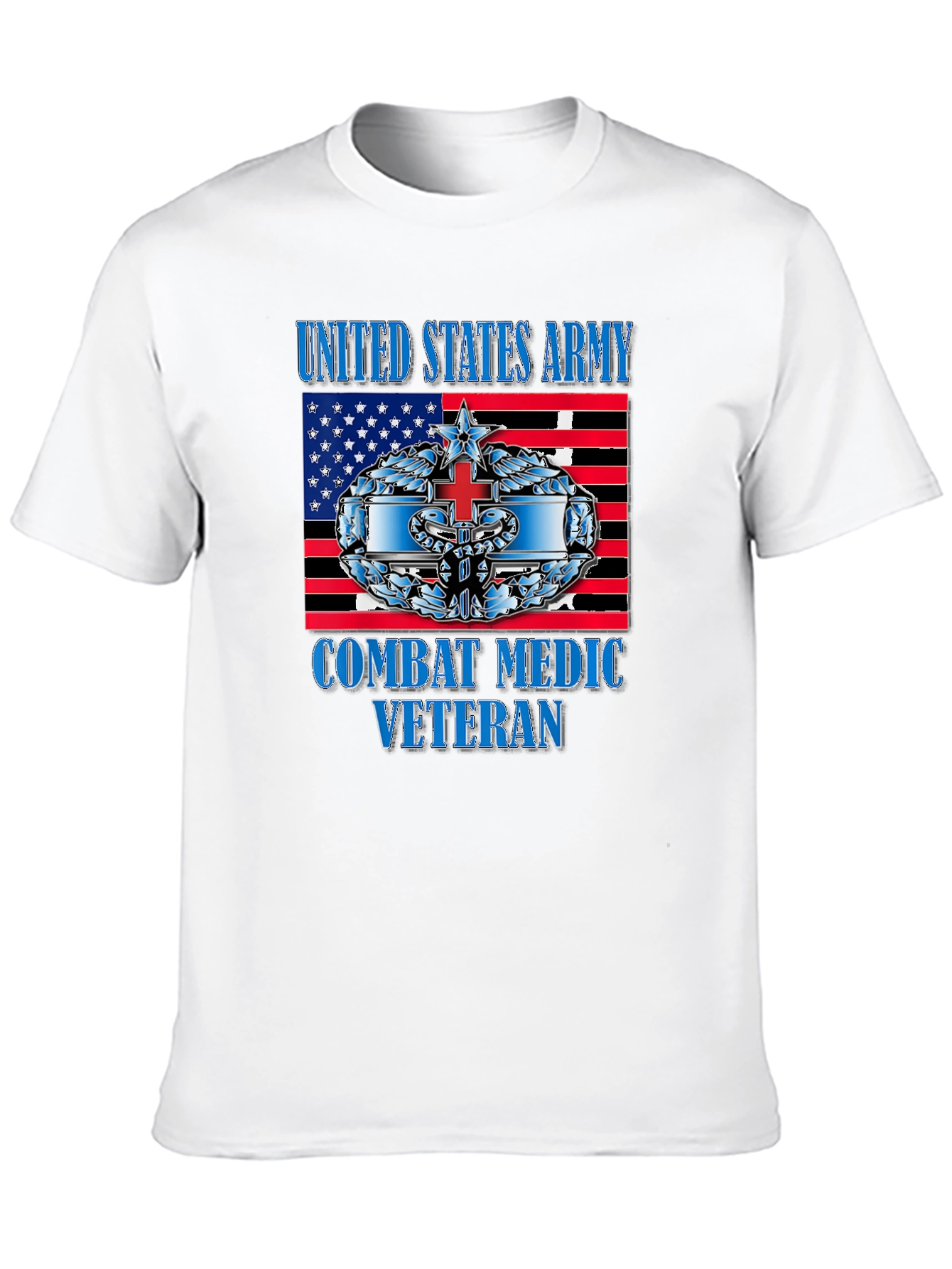 Combat Medic Veteran T-Shirt - Army Pride