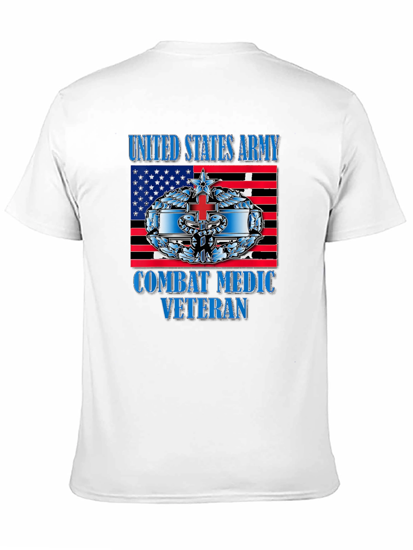 Combat Medic Veteran T-Shirt - Army Pride