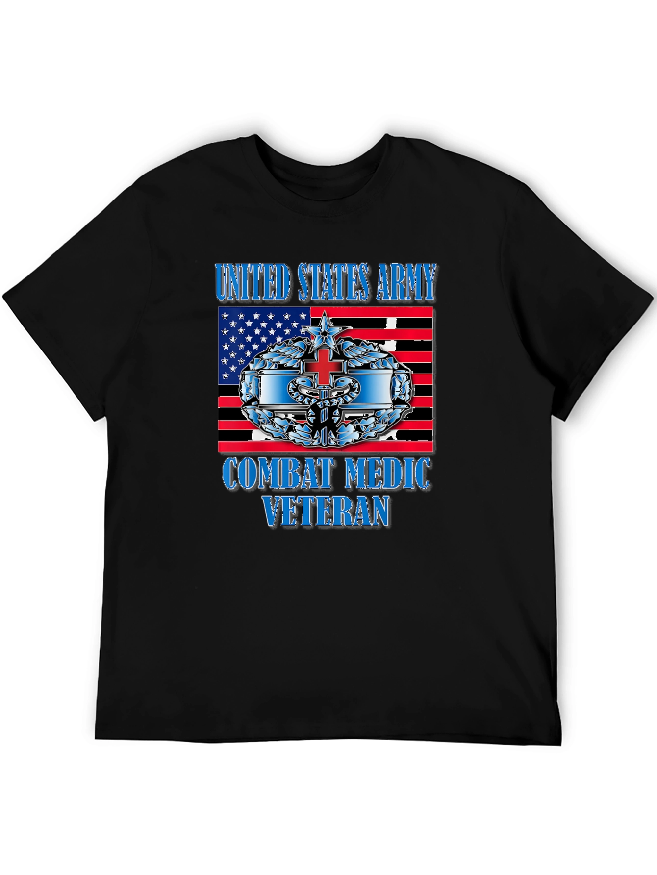 Combat Medic Veteran T-Shirt - Army Pride