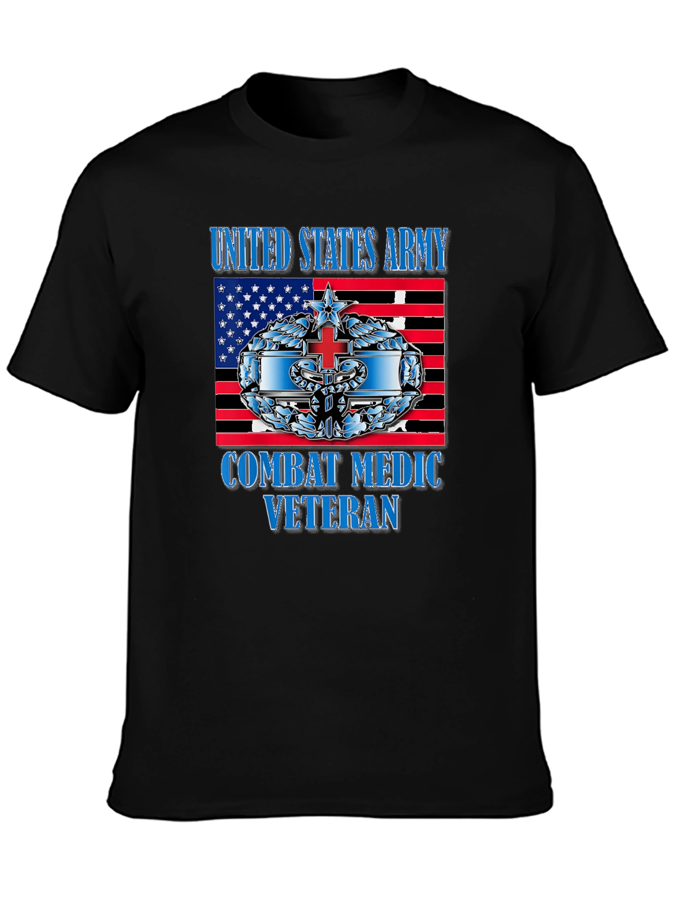 Combat Medic Veteran T-Shirt - Army Pride