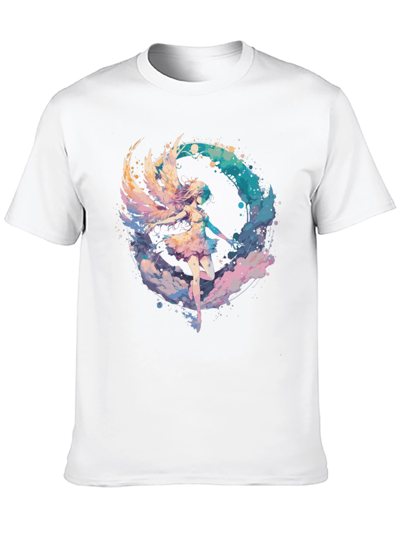 Angel Wing Graphic Tee - Stylish Comfort