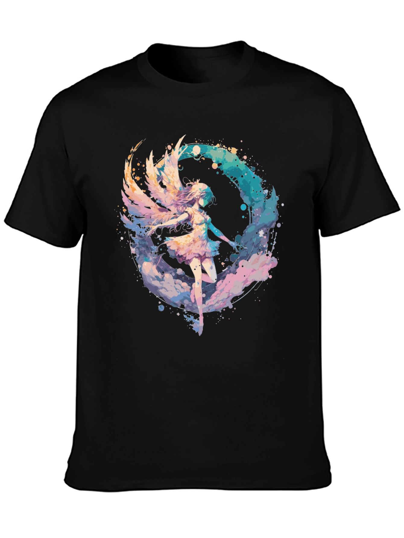 Angel Wing Graphic Tee - Stylish Comfort