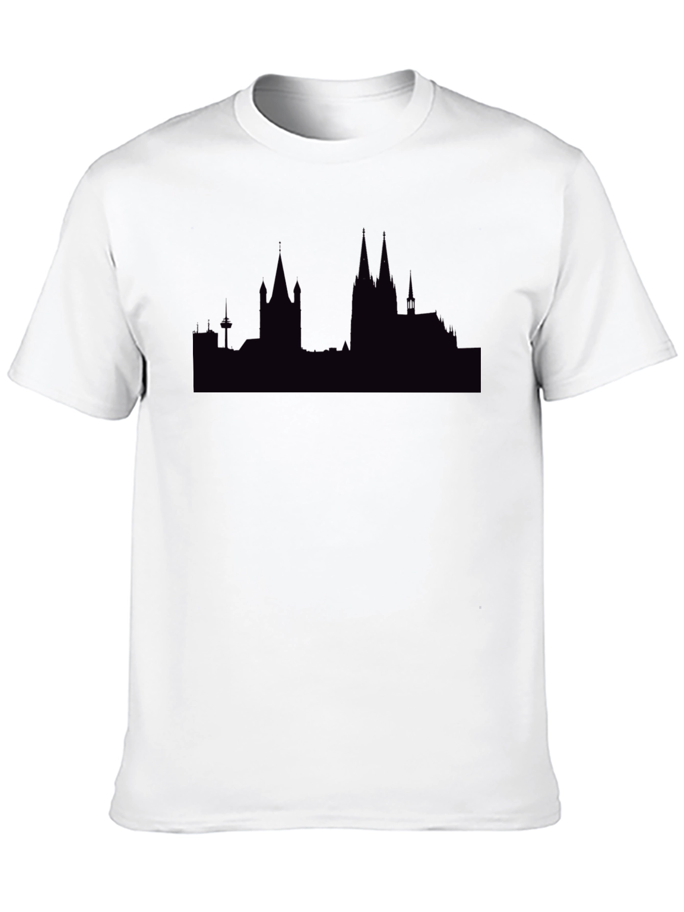 City Silhouette Black T-Shirt