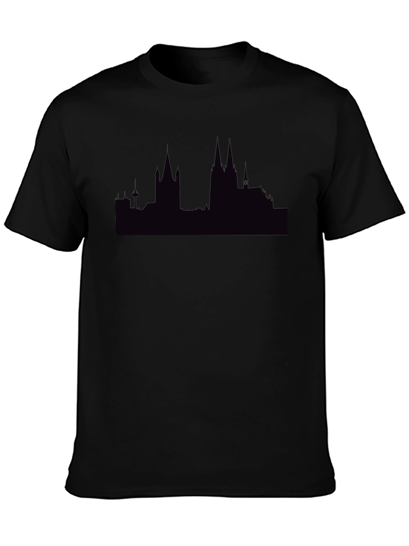 City Silhouette Black T-Shirt