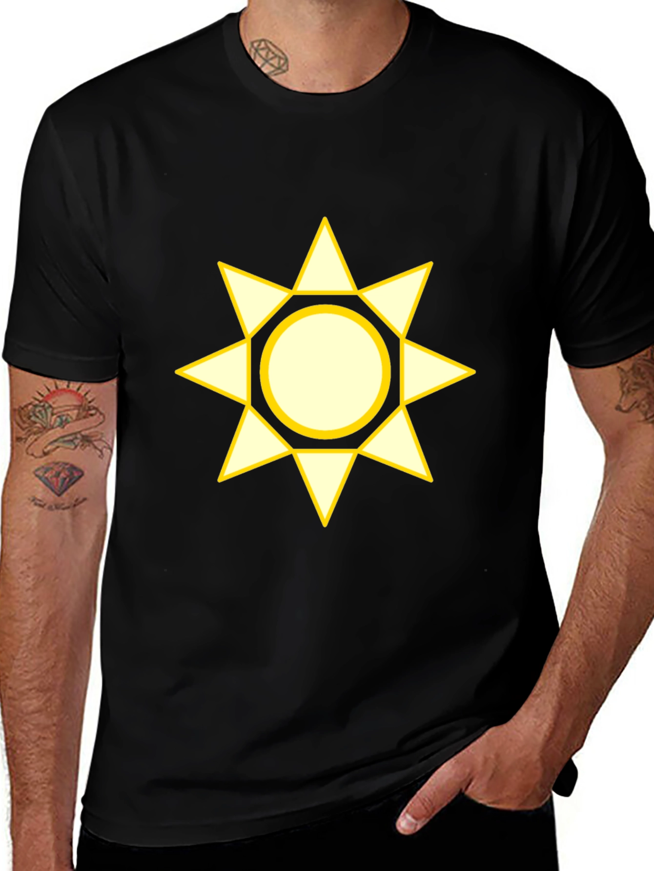 Eight-Pointed Star Graphic Tee