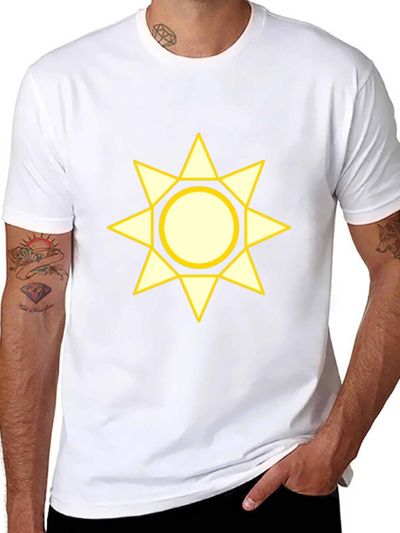 Eight-Pointed Star Graphic Tee