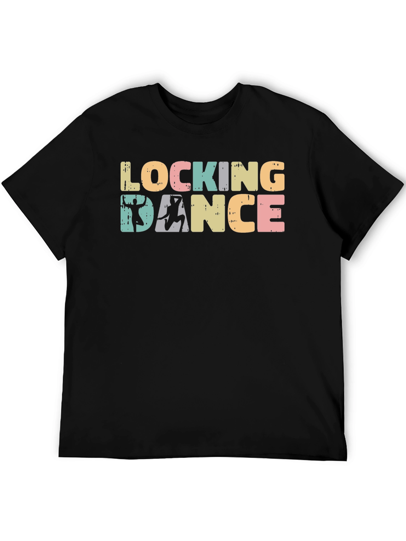 Locking Dance Graphic Tee - Retro Style