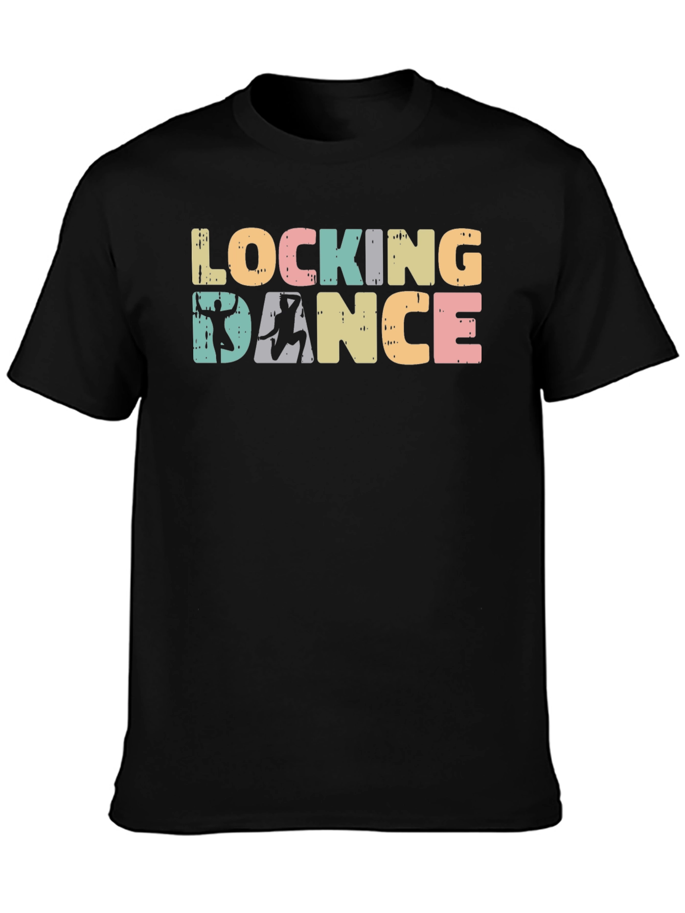 Locking Dance Graphic Tee - Retro Style