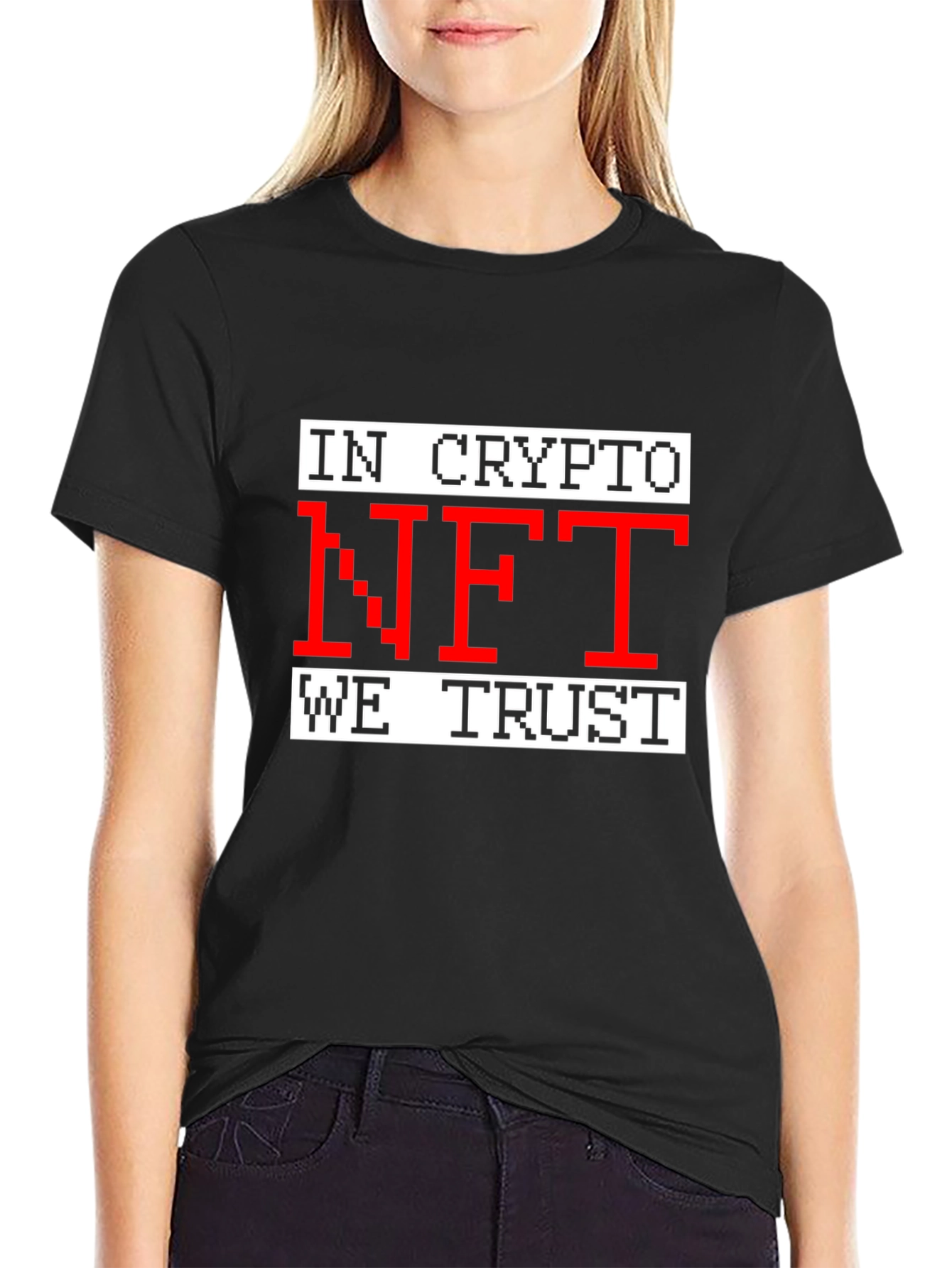 In Crypto NFT We Trust Graphic T-Shirt