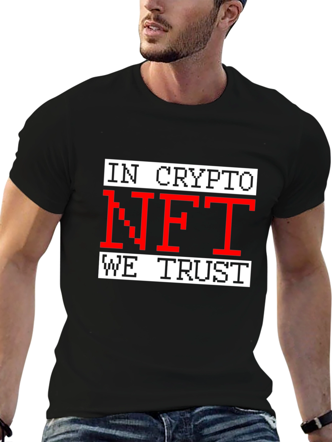 In Crypto NFT We Trust Graphic T-Shirt