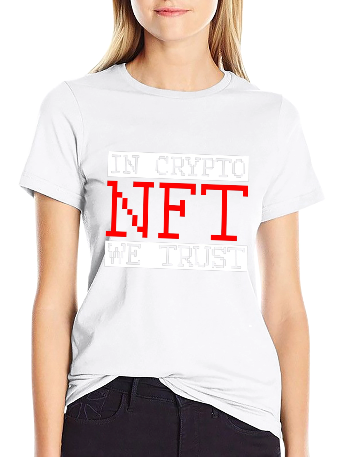 In Crypto NFT We Trust Graphic T-Shirt