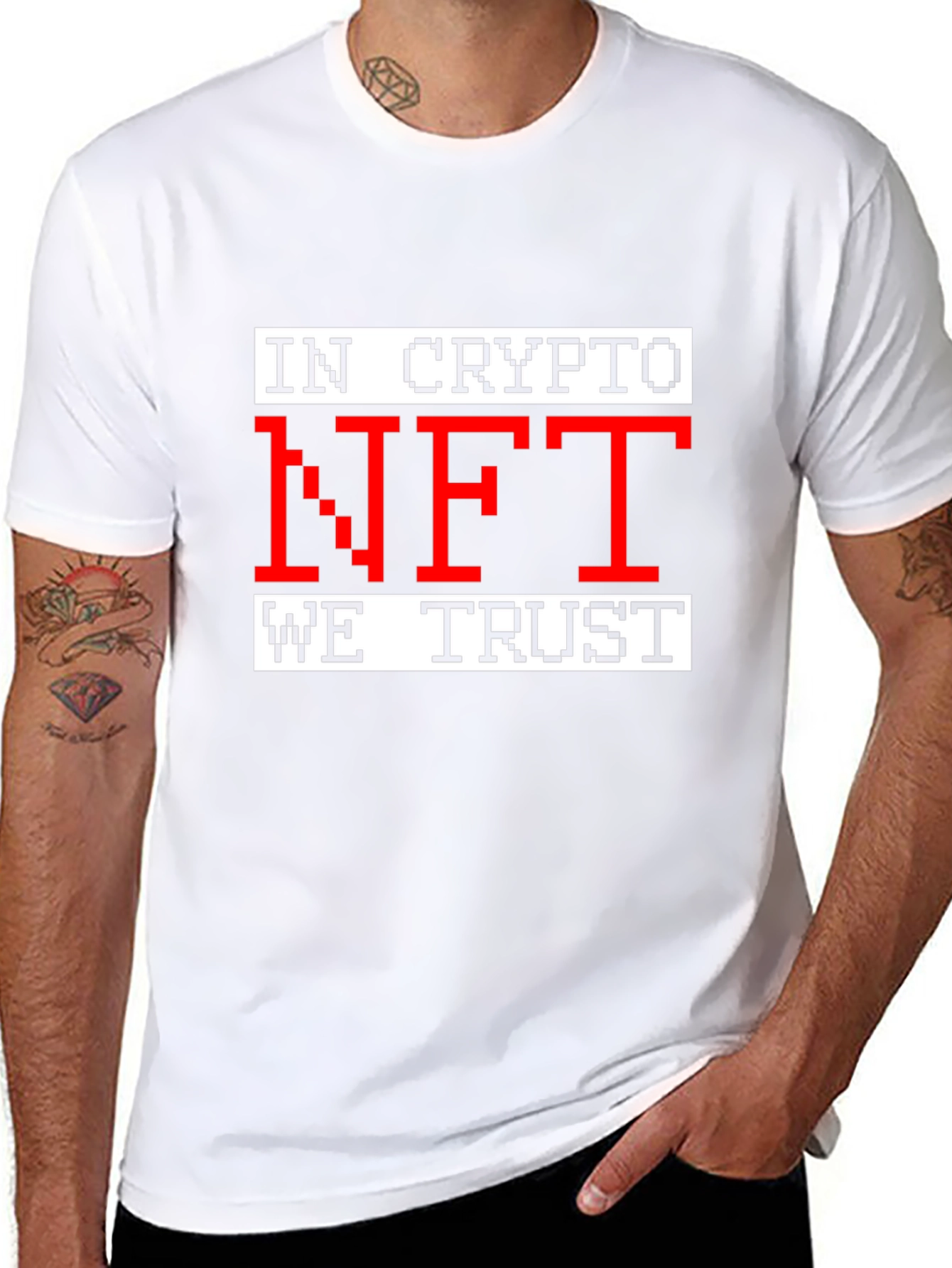 In Crypto NFT We Trust Graphic T-Shirt