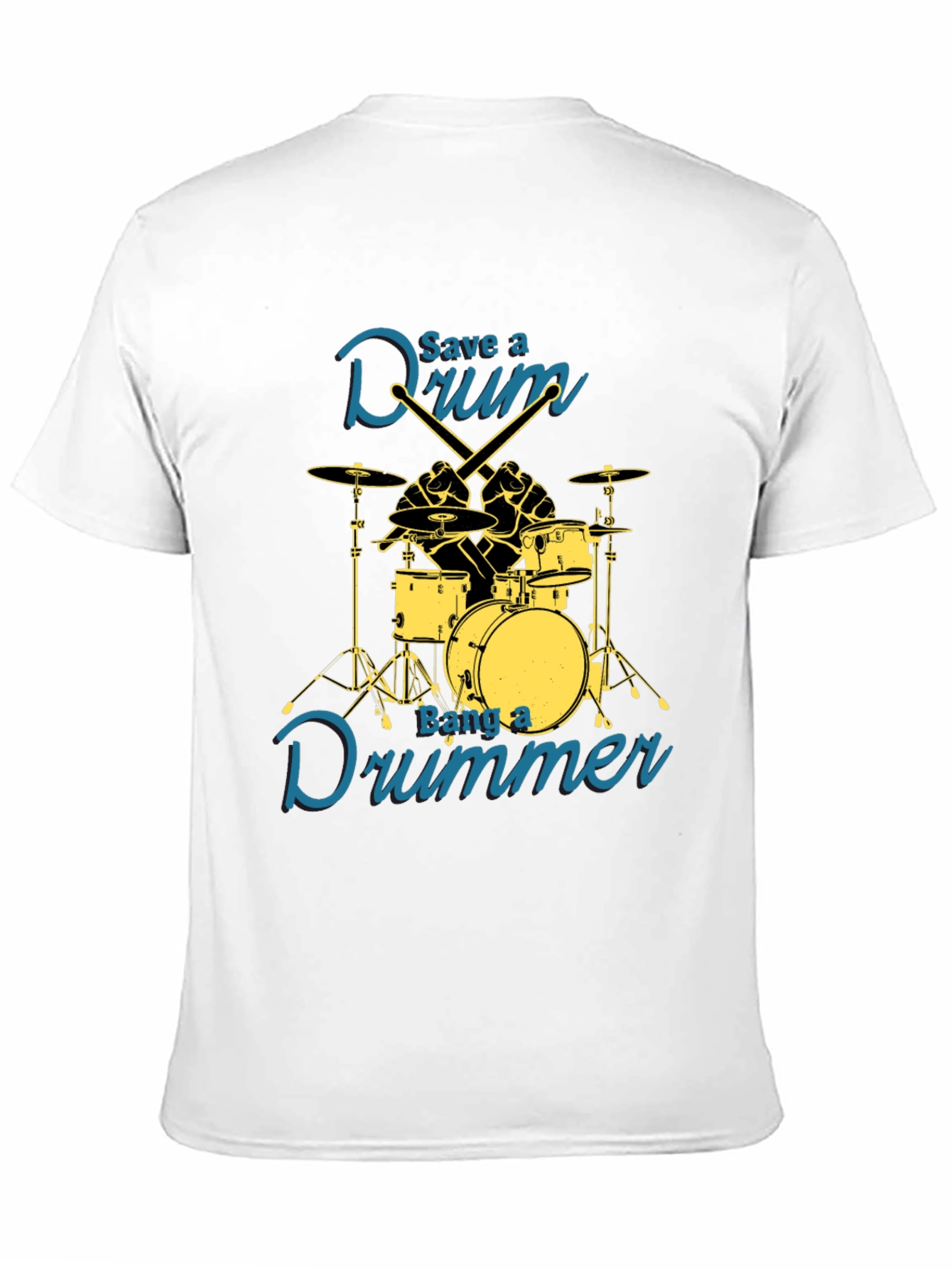 Save a Drum Bang a Drummer T-Shirt