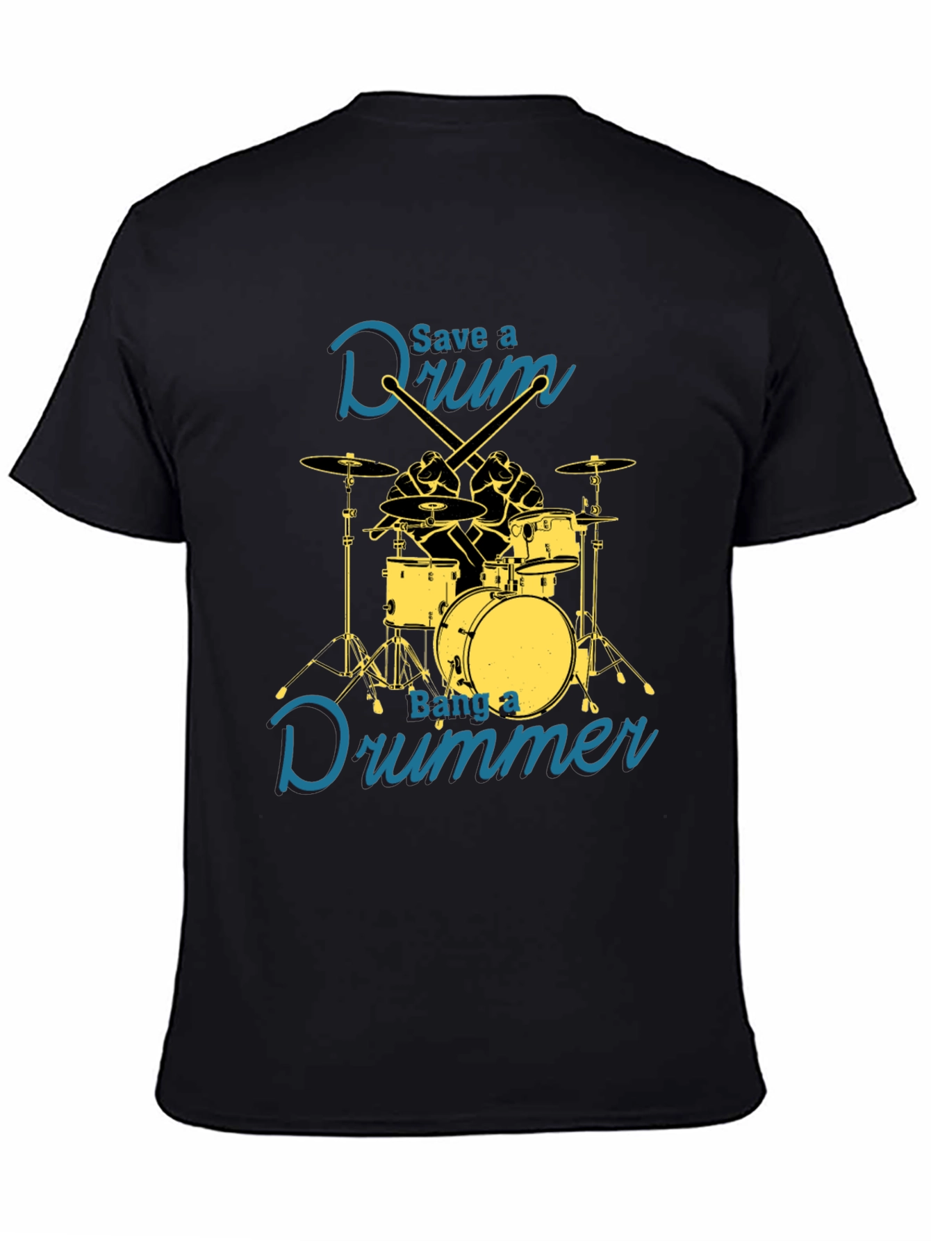 Save a Drum Bang a Drummer T-Shirt
