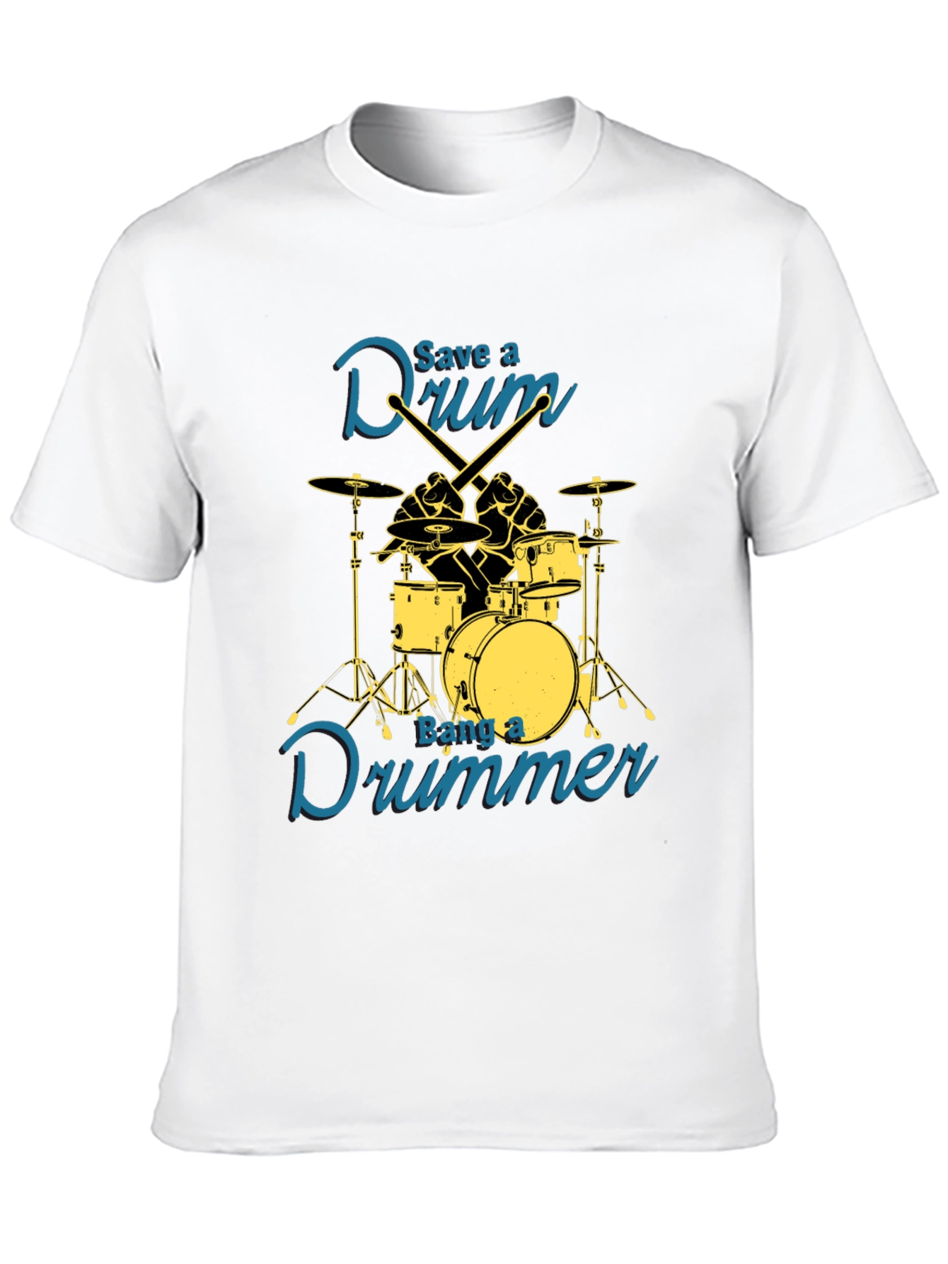 Save a Drum Bang a Drummer T-Shirt