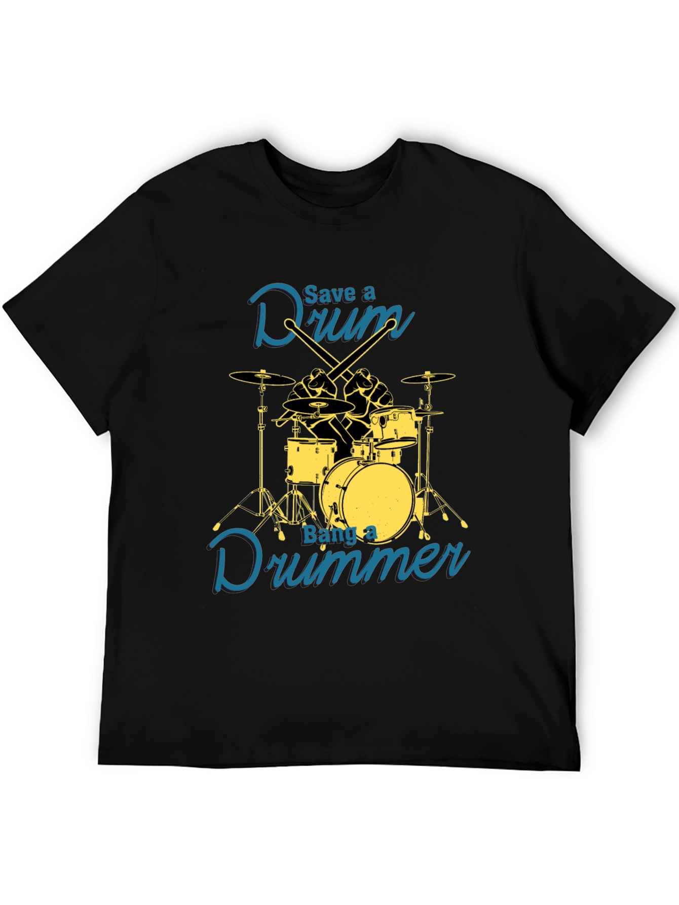 Save a Drum Bang a Drummer T-Shirt