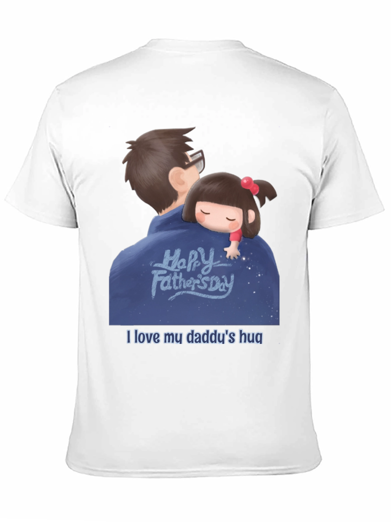 Happy Fathers Day Graphic Tee - Daddys Hug