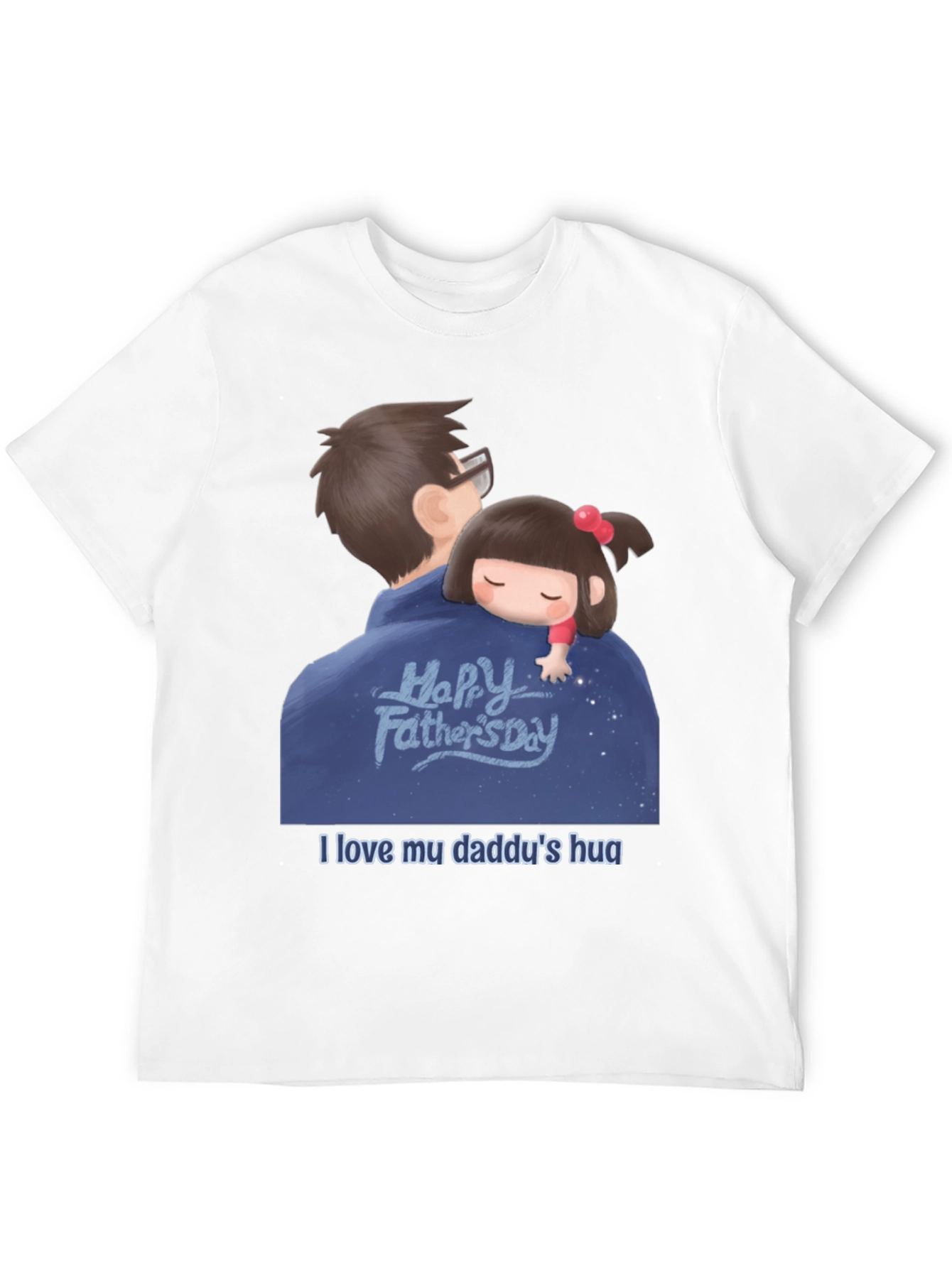 Happy Fathers Day Graphic Tee - Daddys Hug