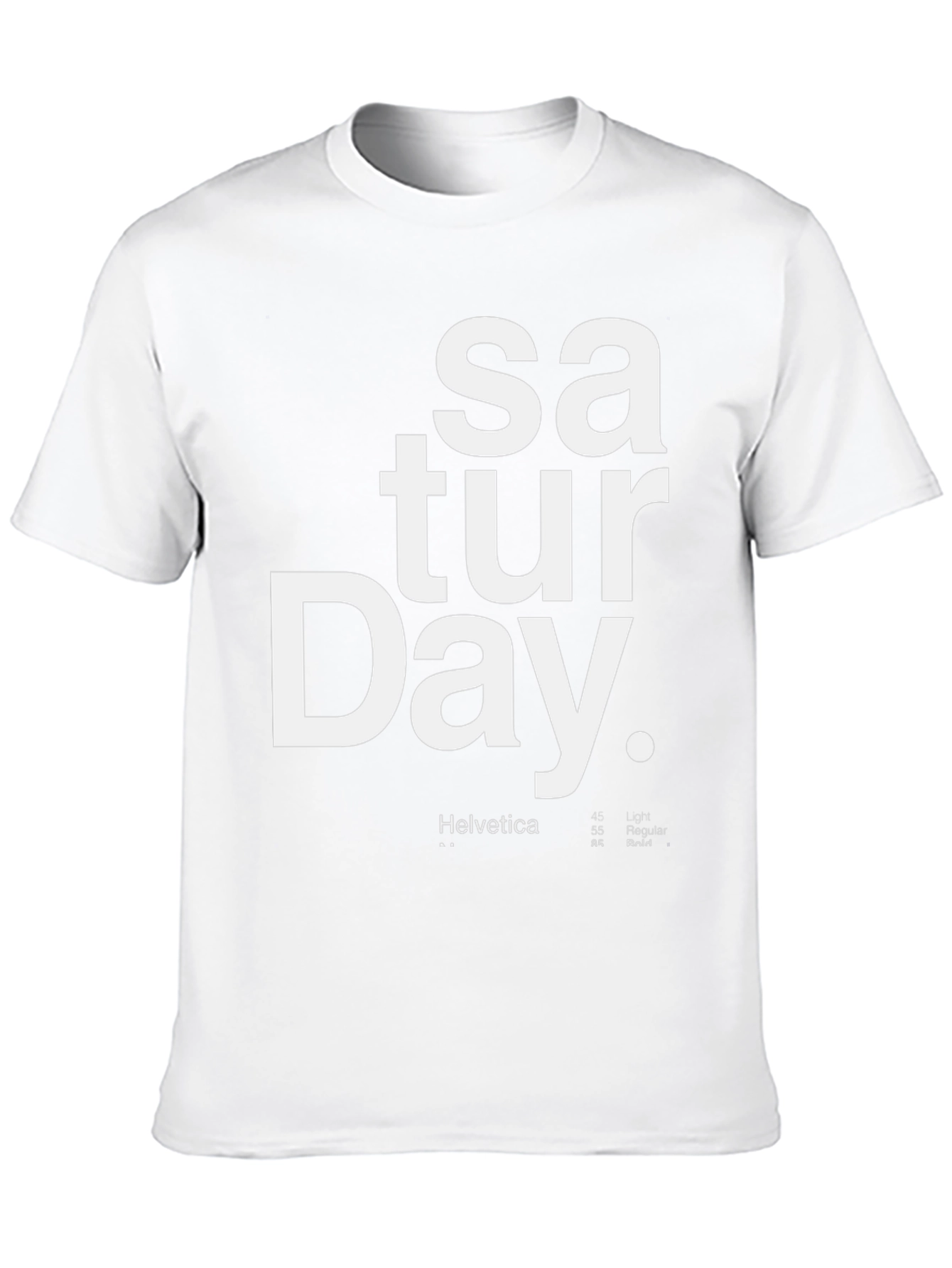 Saturday Graphic Tee - Black Unisex T-Shirt