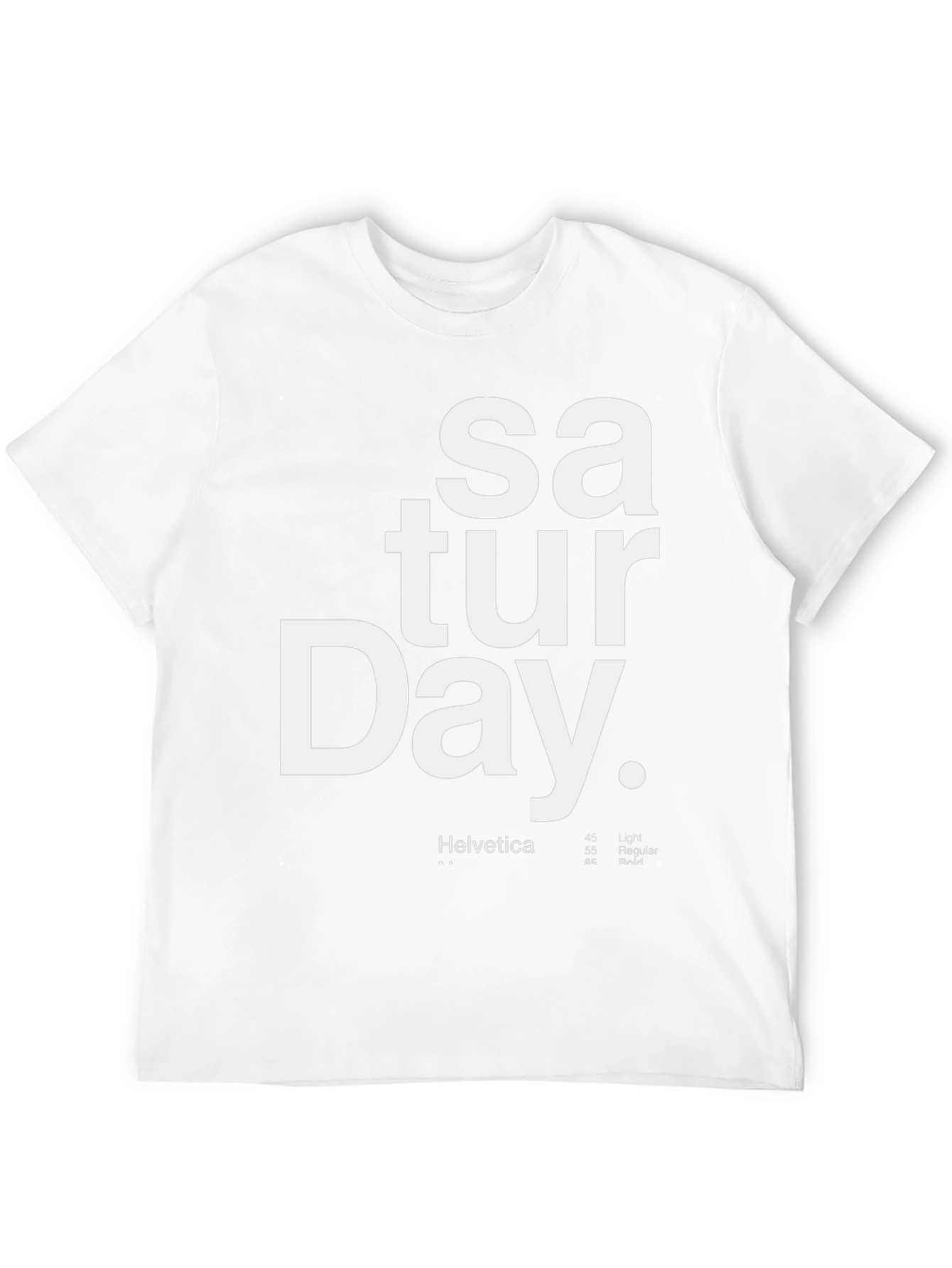 Saturday Graphic Tee - Black Unisex T-Shirt