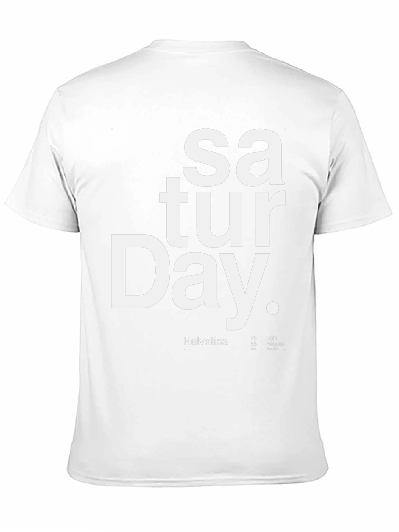 Saturday Graphic Tee - Black Unisex T-Shirt
