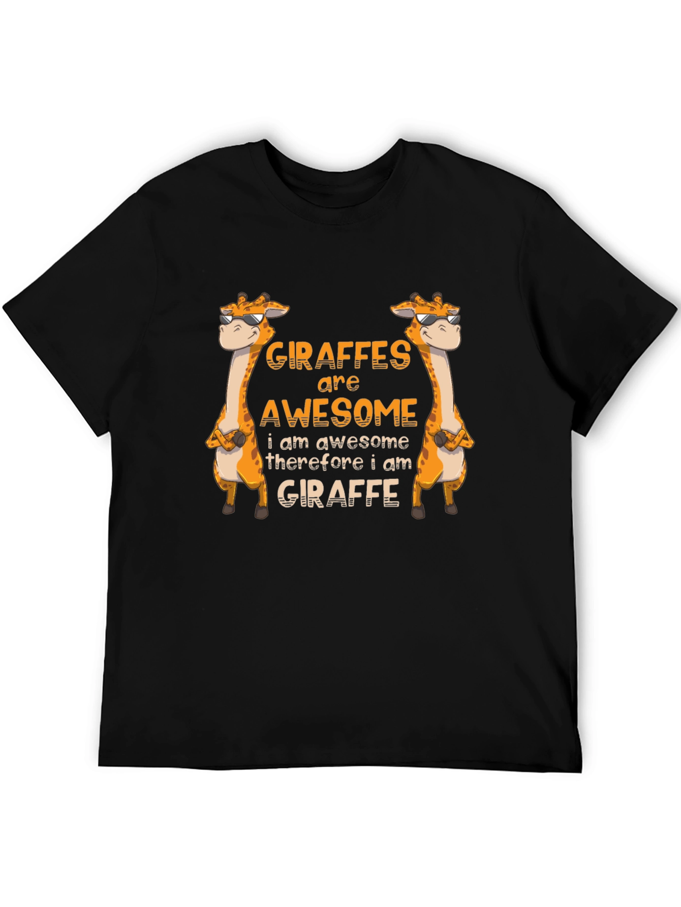 Giraffe Awesome Statement T-Shirt