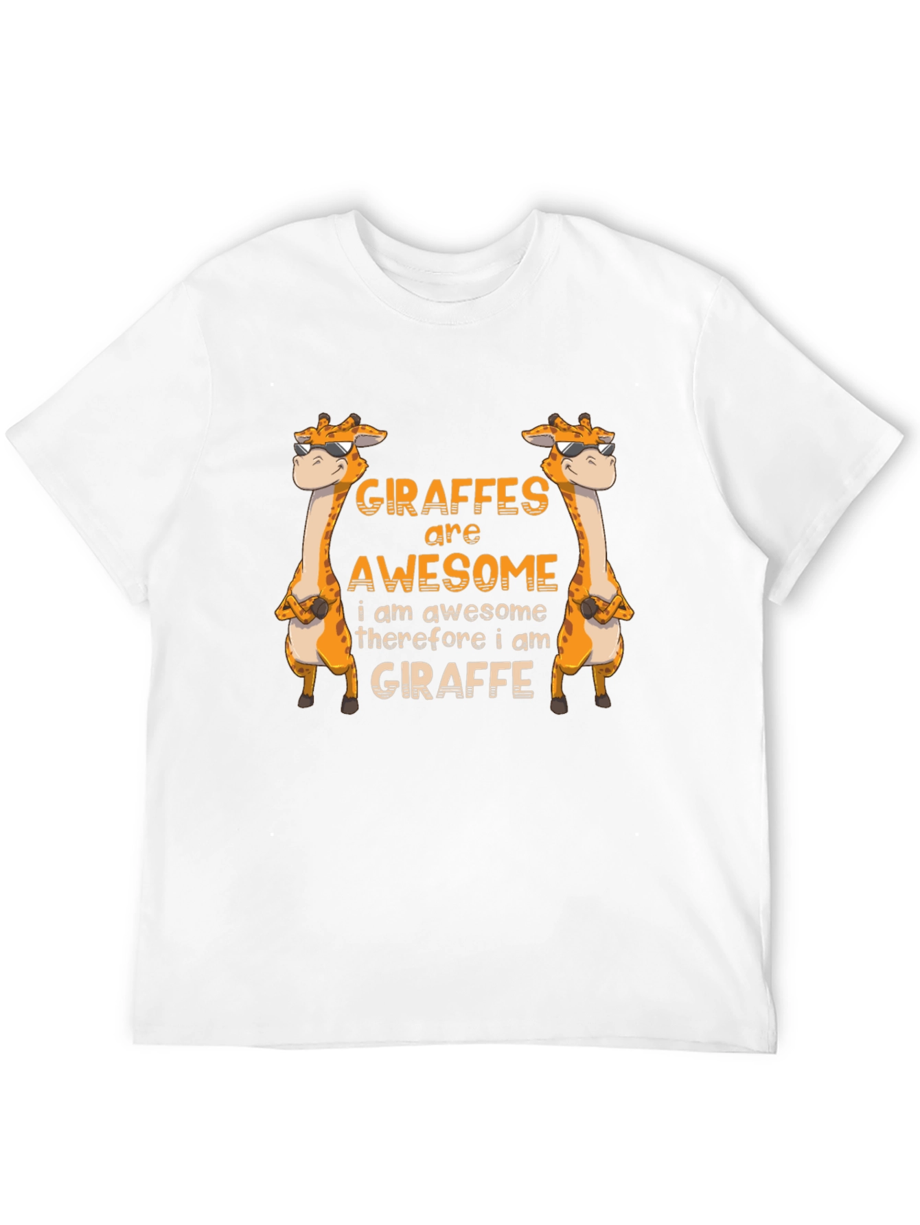 Giraffe Awesome Statement T-Shirt