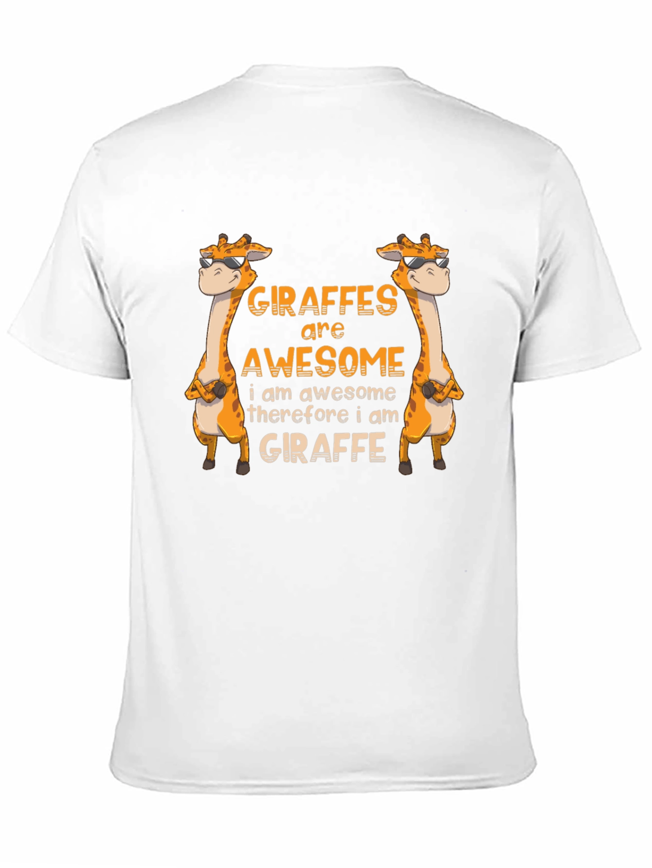 Giraffe Awesome Statement T-Shirt