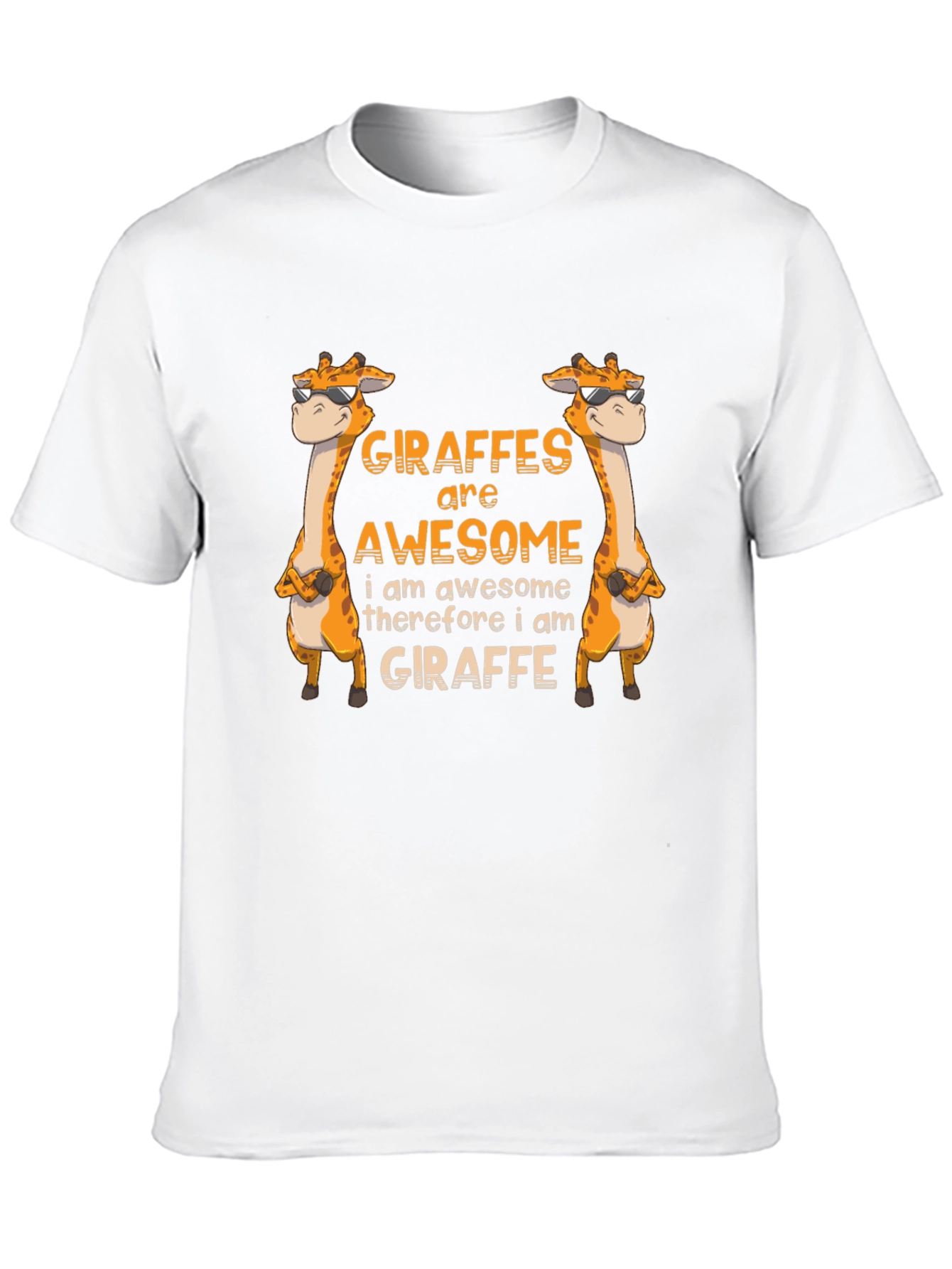 Giraffe Awesome Statement T-Shirt
