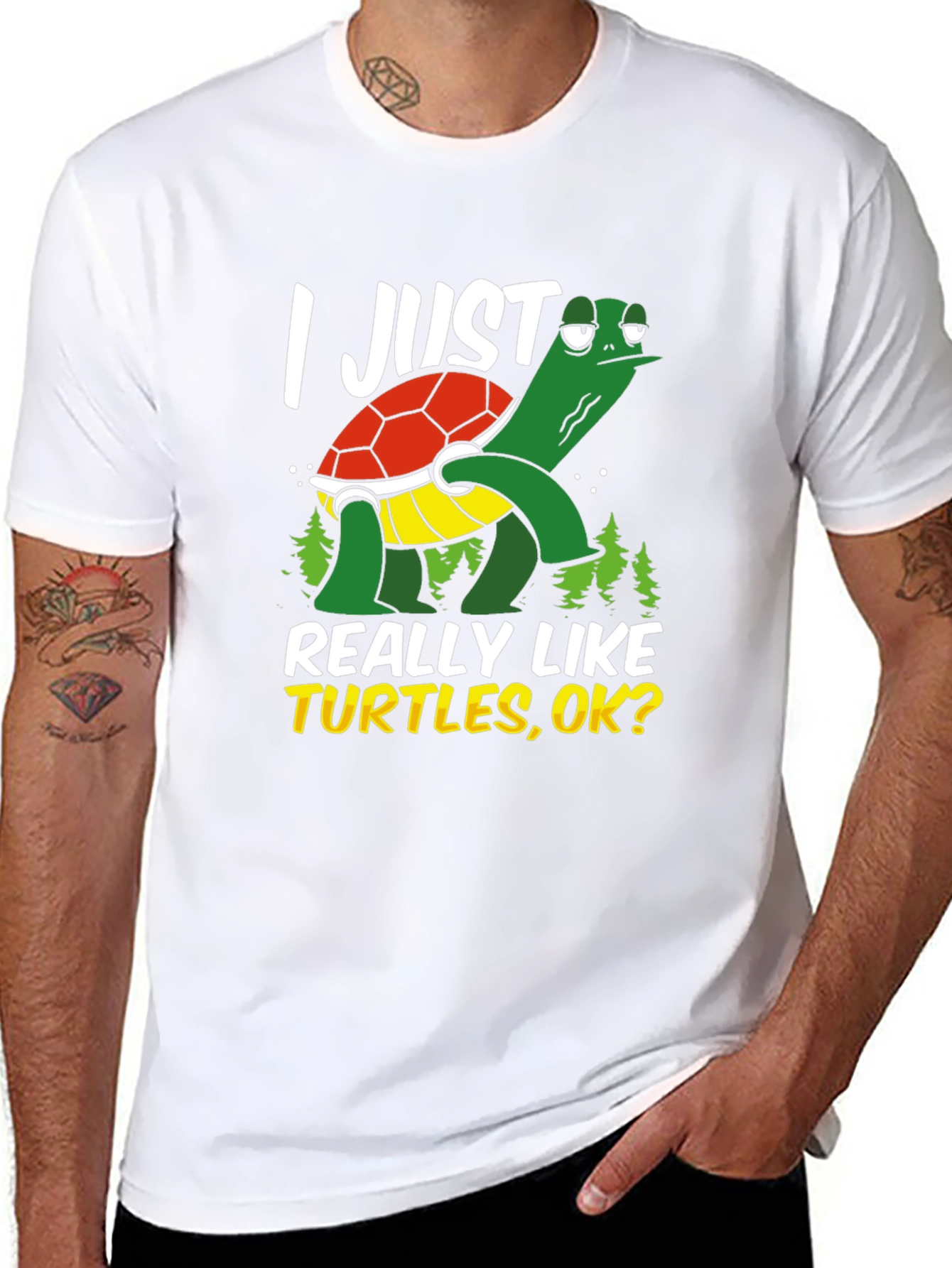 I Just Really Like Turtles T-Shirt