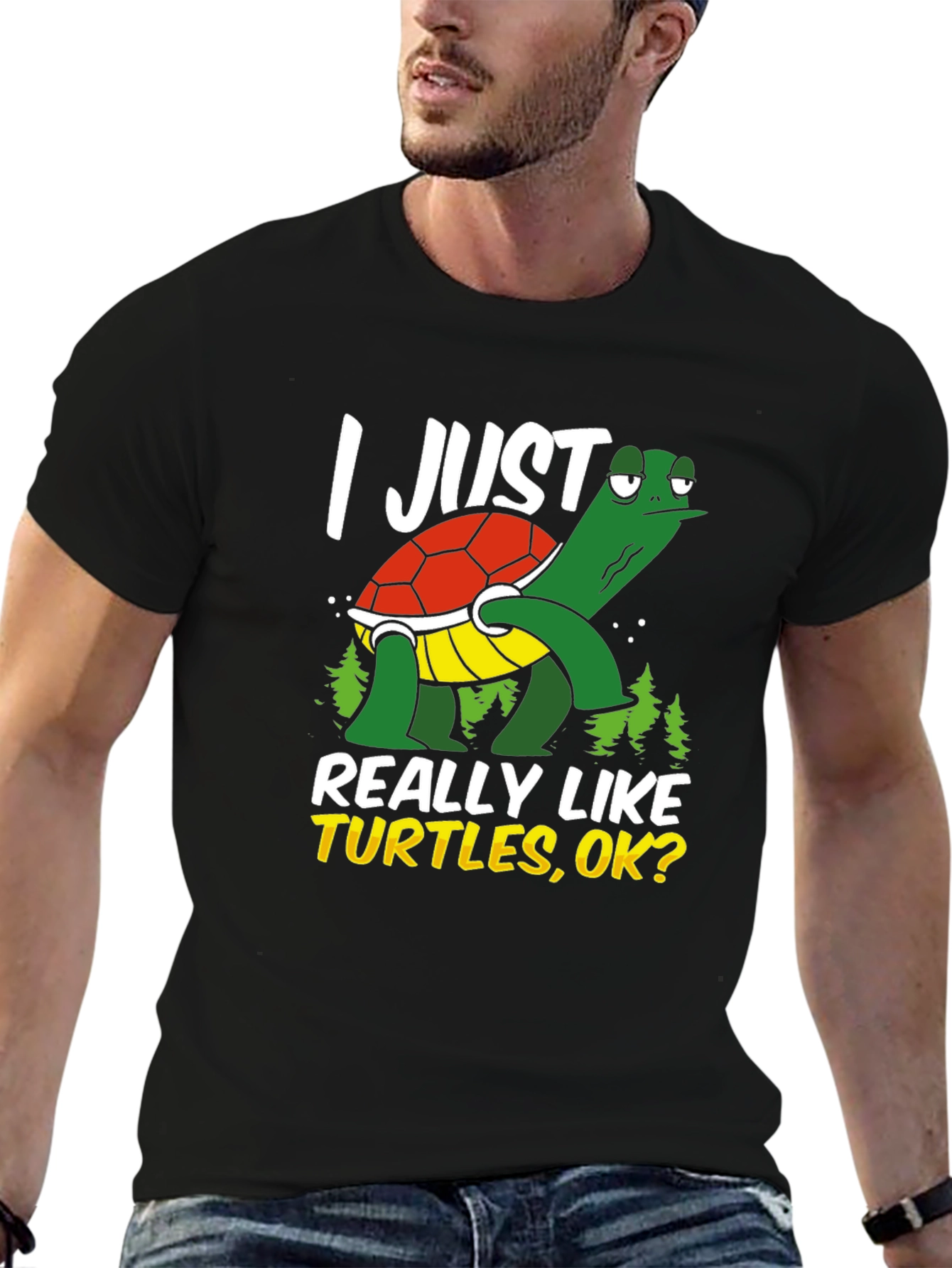 I Just Really Like Turtles T-Shirt