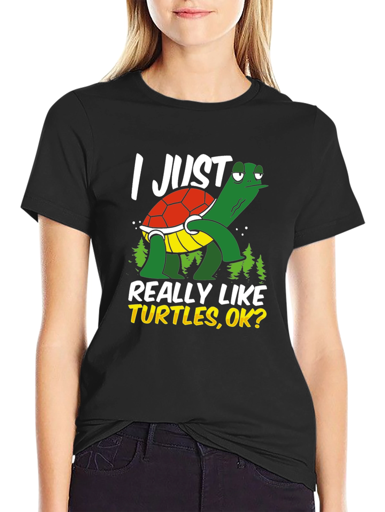 I Just Really Like Turtles T-Shirt