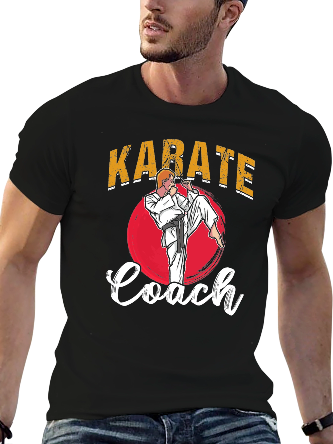 Karate Coach T-Shirt - Martial Arts Instructor Tee